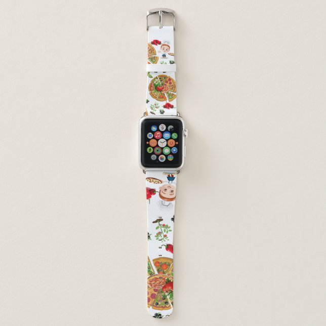 Apple Watch Band Pizza  (Front)