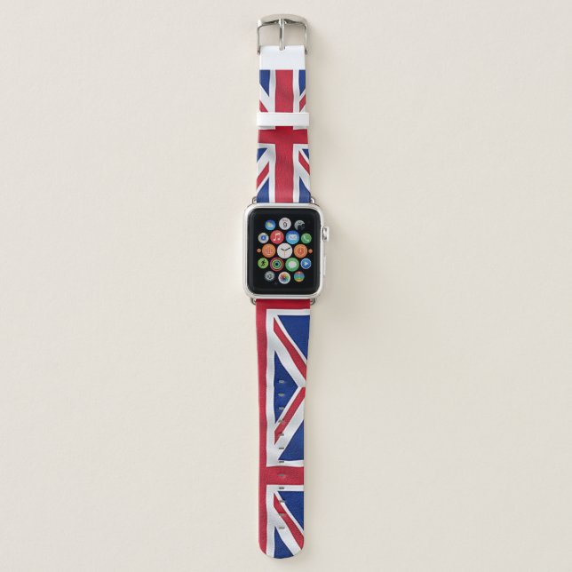Apple Watch Band - UK Flag (Front)