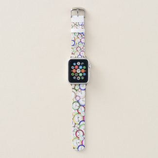 Apple Watch Band With Clock Faces