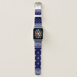 Apple Watch Bandana True Blue Apple Watch Band