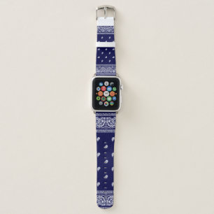 Apple Watch Bandana True Blue Band