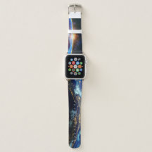 Apple Watch bracelet and galaxy nasa space