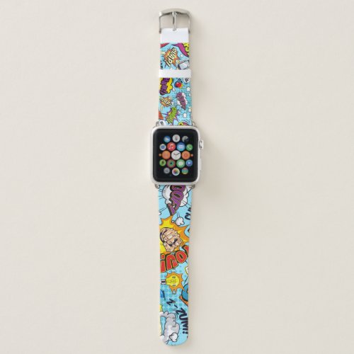 Apple Watch bracelet comical exclamations children Apple Watch Band