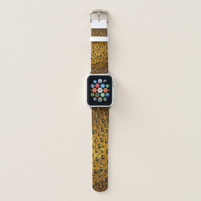 Apple Watch mit Funkeln, Glitzern und Bling Bling! Band (Front)