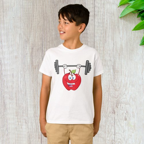 Apple Weightlifting T_Shirt