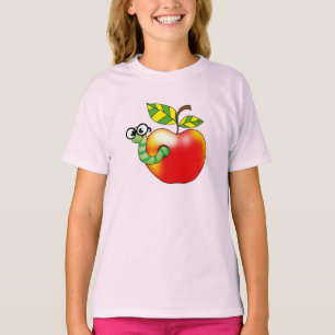 Apple & Worm, back to school T-Shirt