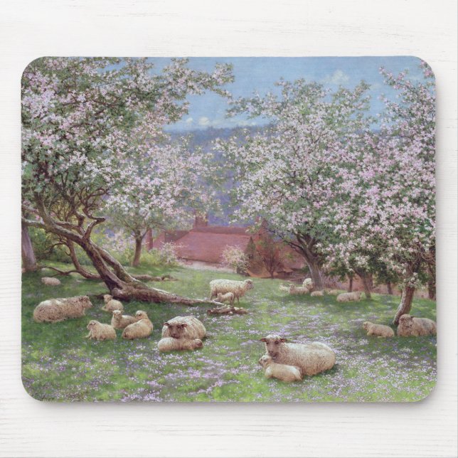 Appleblossom Mouse Pad (Front)
