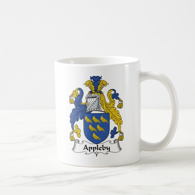 Appleby Family Crest Coffee Mug (Right)