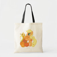 Applejack with Pumpkins Tote Bag