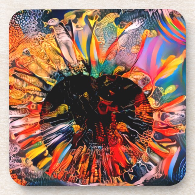 Applemantis Beverage Coaster (Front)
