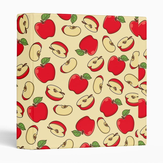 Apples 3 Ring Binder (Front/Spine)