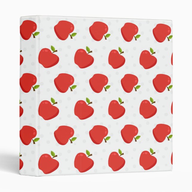 Apples 3 Ring Binder (Front/Spine)