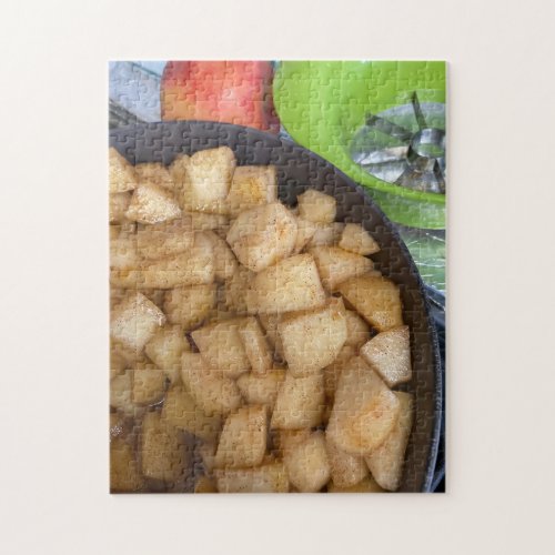 Apples and Cinnamon Food Jigsaw Puzzle