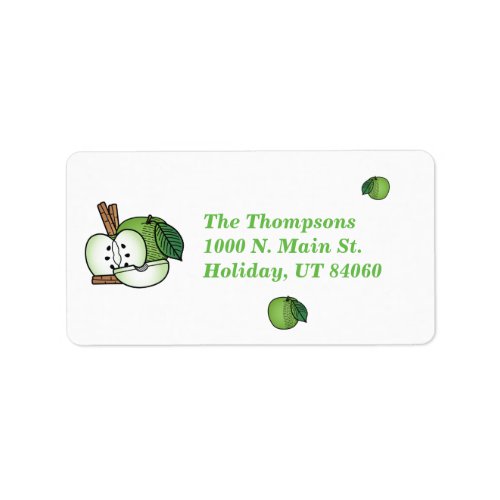 Apples and Cinnamon  Return Address Labels