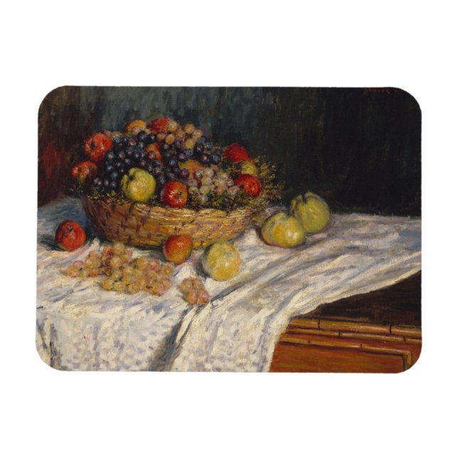 Apples and Grapes Magnet (Horizontal)