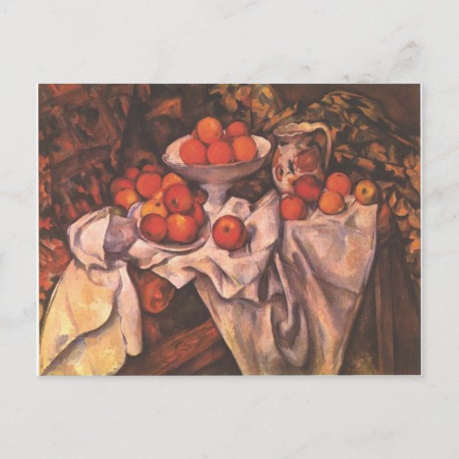 Apples and Oranges by Paul Cezanne (1839-1906) Postcard (Front)