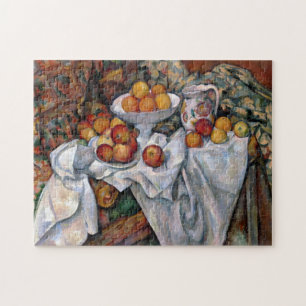 Apples and Oranges, Paul Cezanne, 1895-1900 Jigsaw Puzzle