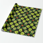 Apples and Pears gift wrap