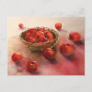 Apples, apples 3 postcard