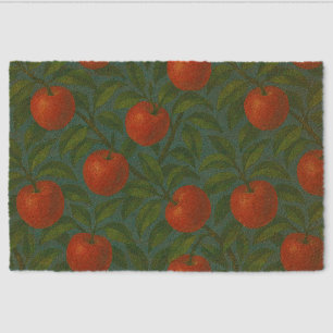 Apples Apples Tree Pattern Fiber Doormat