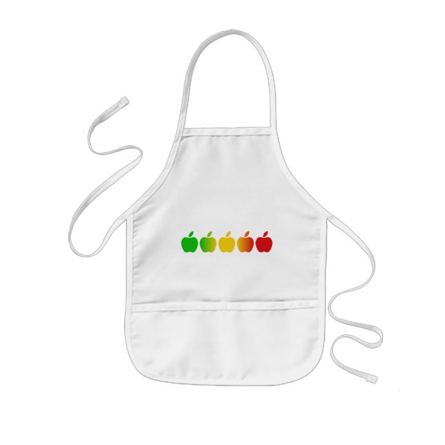 Apples apron - customize, choose style & color (Front)