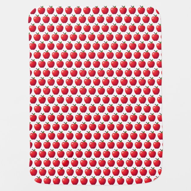 Apples!  baby blanket (Front)