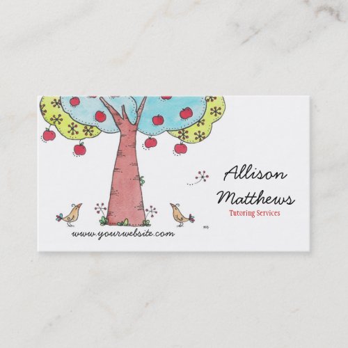 Apples Business Card Template