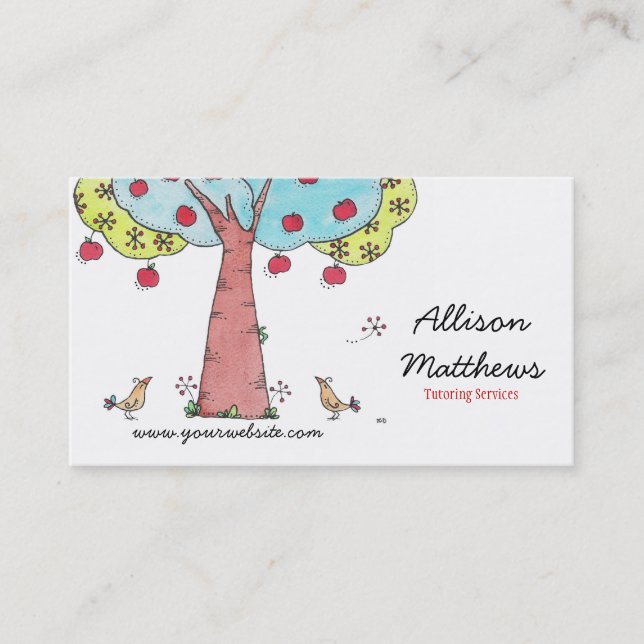 Apples Business Card (Front)