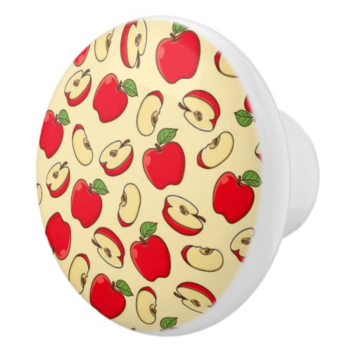 Apples Ceramic Knob