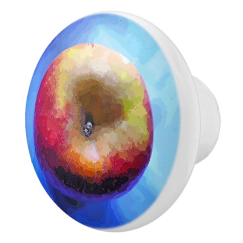 APPLES CERAMIC KNOB