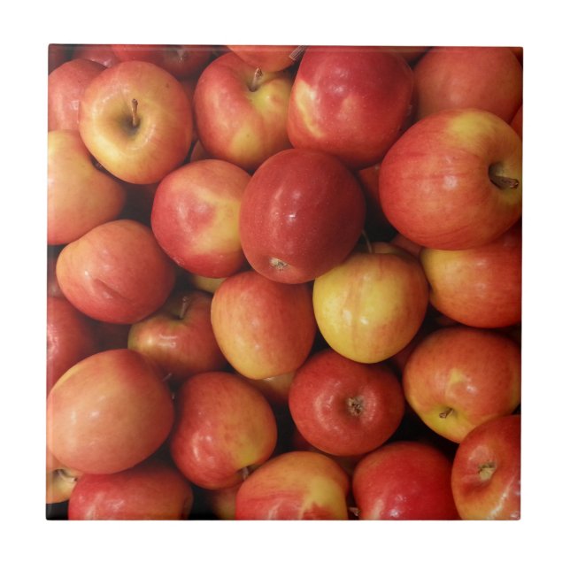 Apples Ceramic Tile (Front)