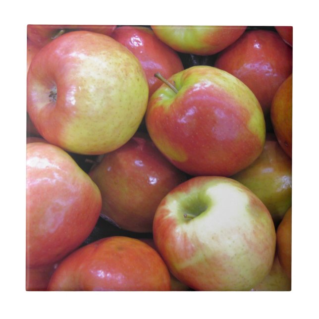 Apples Ceramic Tile (Front)