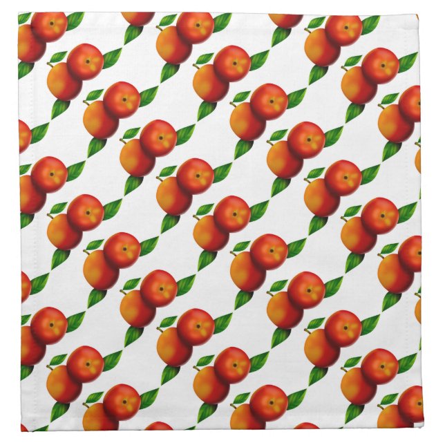 Apples Cloth Napkin (Front)