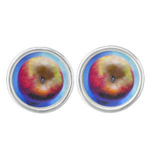 APPLES CUFFLINKS