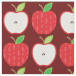 Apples Cute Teacher Fabric