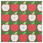 Apples Cute Teacher Fabric