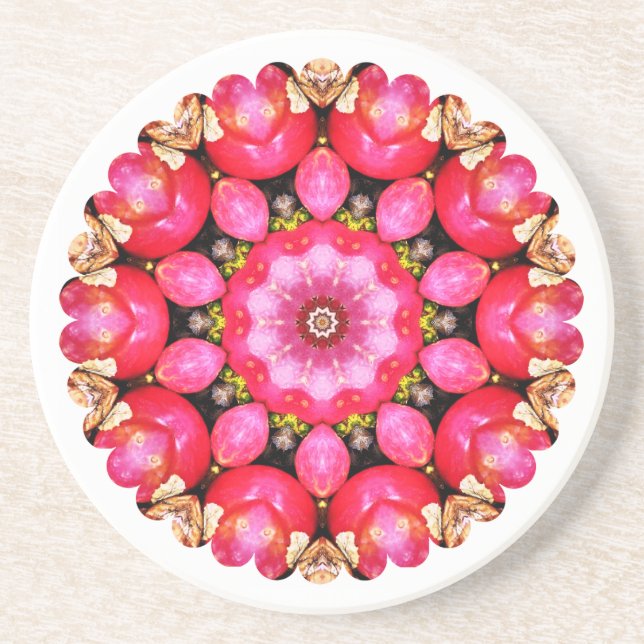 APPLES DRINK COASTER (Front)