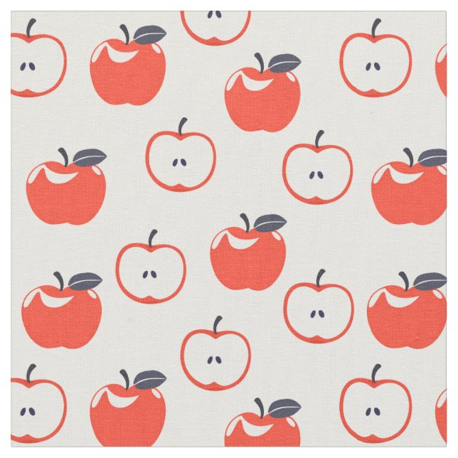Apples Fabric (Close Up)