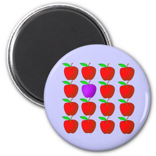 Apples for Diversity Tshirts and Products Magnet