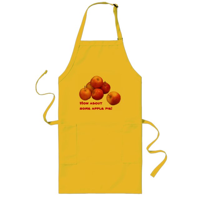 Apples for Pie Long Apron (Front)