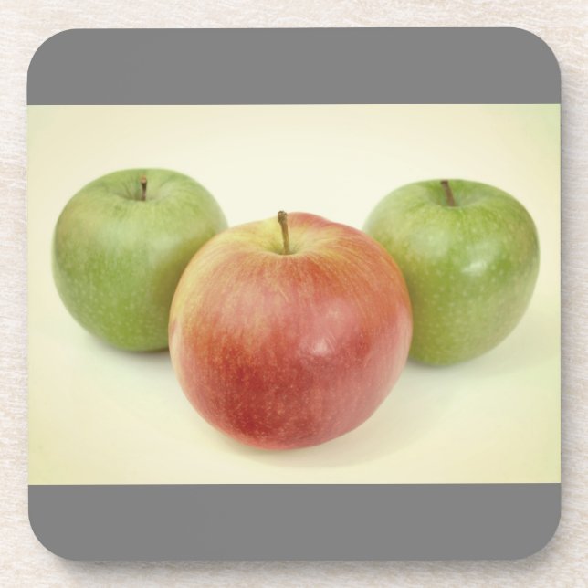 Apples Fruit Beverage Coaster (Front)