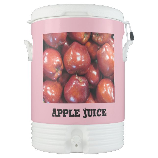 Apples Igloo Half Gallon Beverage Cooler (Front)