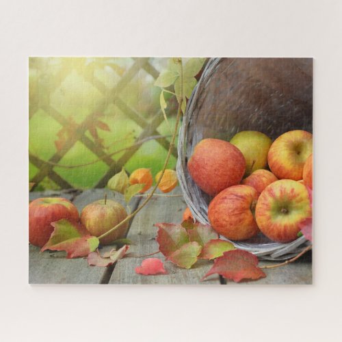 Apples in Autumn Design Puzzle
