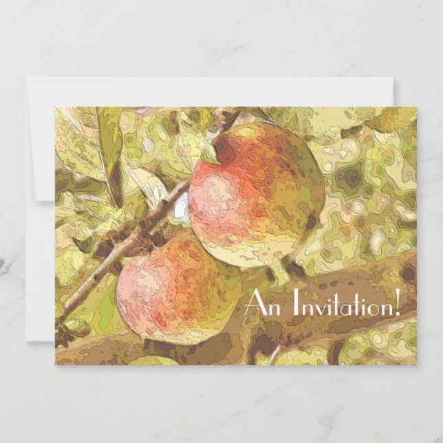 APPLES INVITATION (Front)
