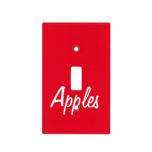 Apples Light Switch Cover