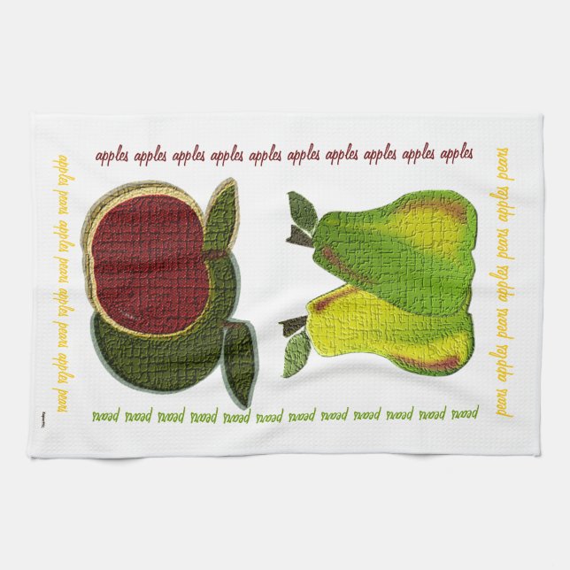 Apples n Pears Kitchen Towel (Horizontal)