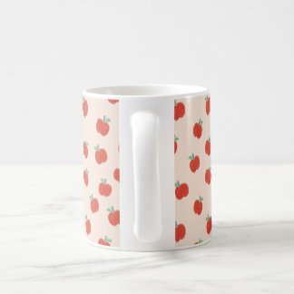 Apples on coffee mug