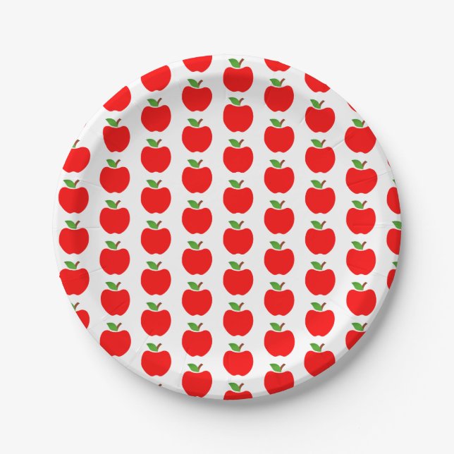 Apples Paper Plates (Front)