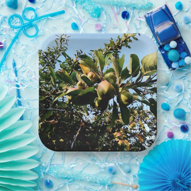 Apples Paper Plates (Party)