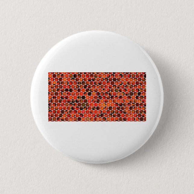 Apples Pattern artwork Button (Front)